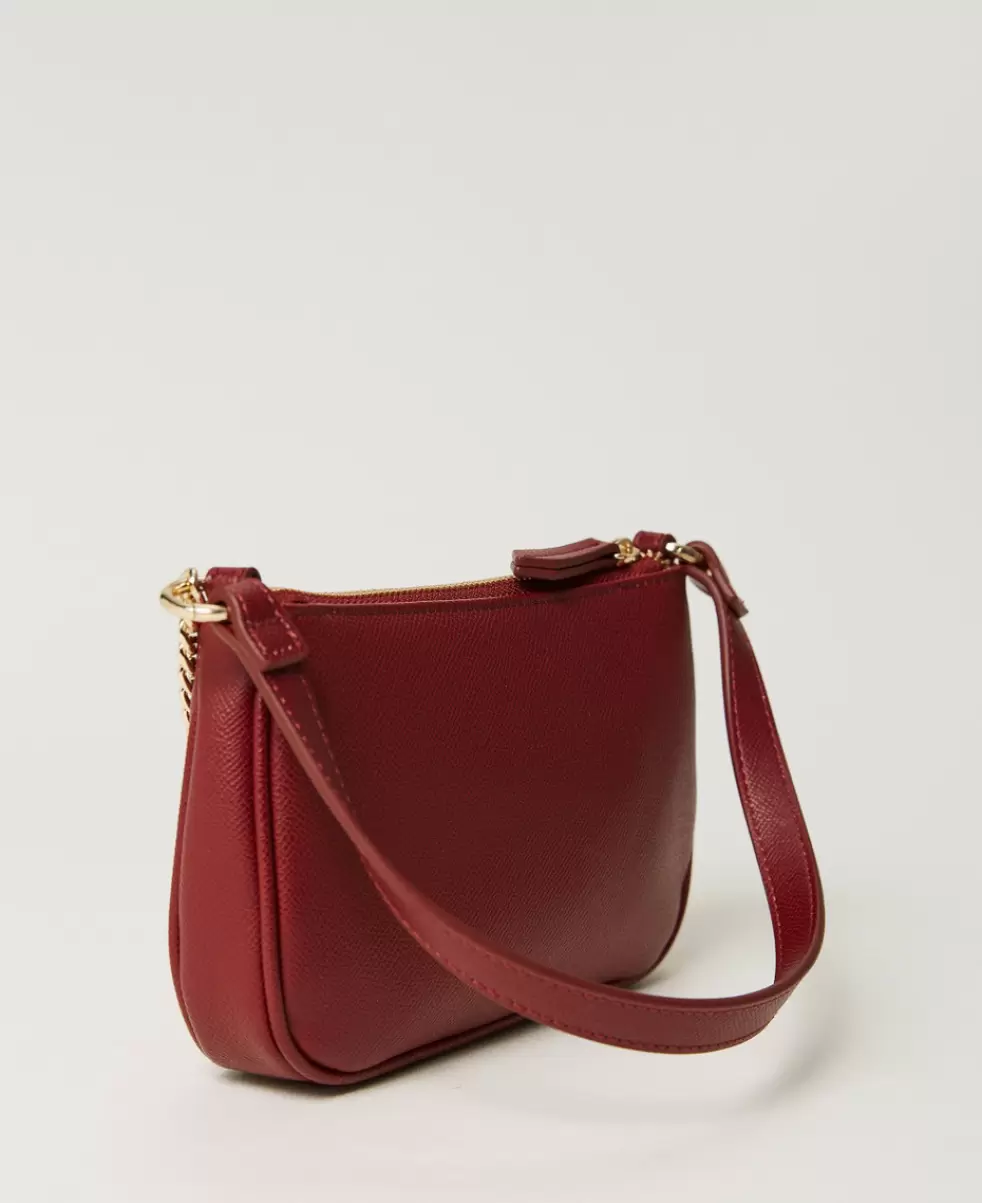 Raspberry Radiance-Violett Handtaschen Damen Twinset Umhängetasche Petite Mit Oval T Haltbarkeit - 3
