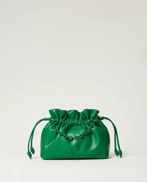 Green Bouquet Bestehendes Produkt Umhängetaschen Damen Twinset Beuteltasche Mit Logo